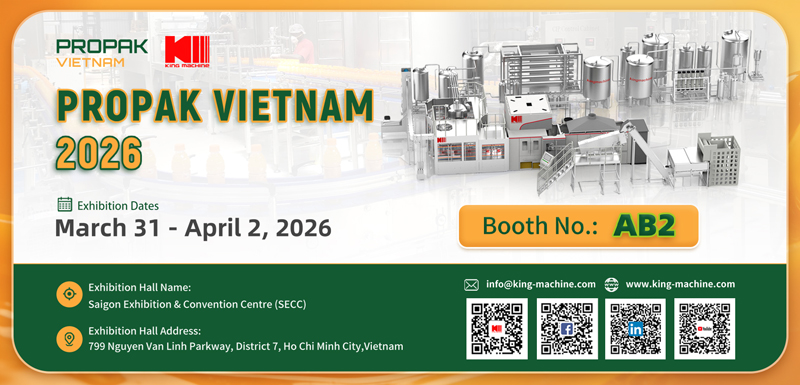 PROPAK वियतनाम 2026 में किंग मशीन