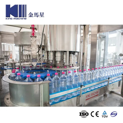 शराब शराब भरने और सीलिंग मशीन तरल जल उपचार और भरने की मशीन 1 लीटर बोतल भरने की मशीन