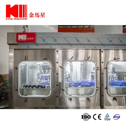 छोटी क्षमता बीयर भराव मशीन 10000 लीटर प्रति माह क्षमता