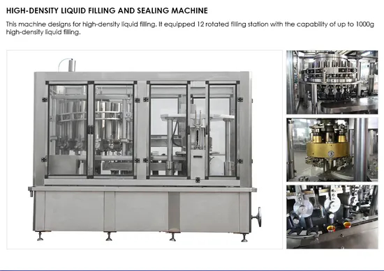 कांच की बोतल और पालतू की बोतल के लिए स्वचालित गर्म सॉस भरने की मशीन