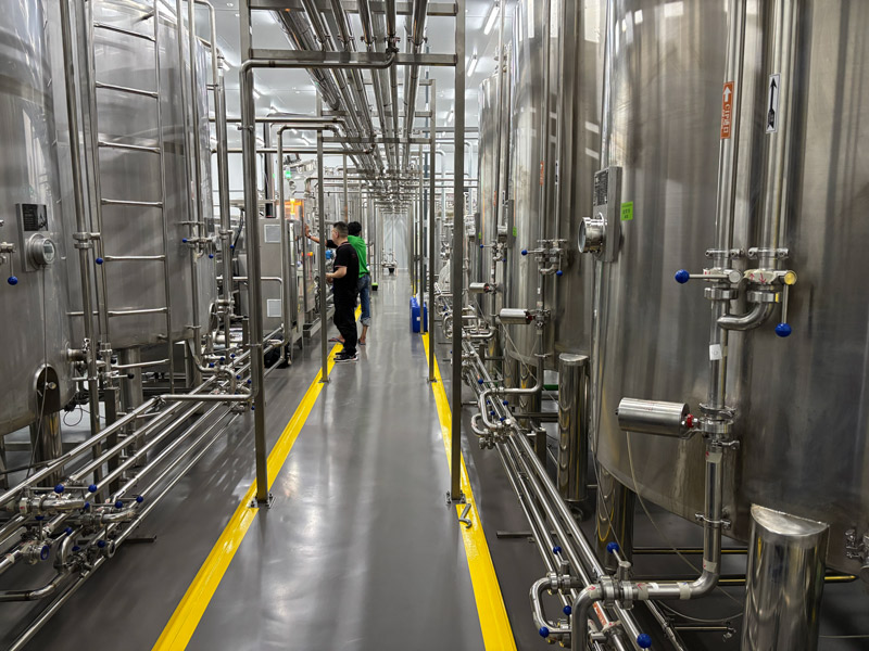 थाईलैंड चाय बॉटलिंग फैक्ट्री