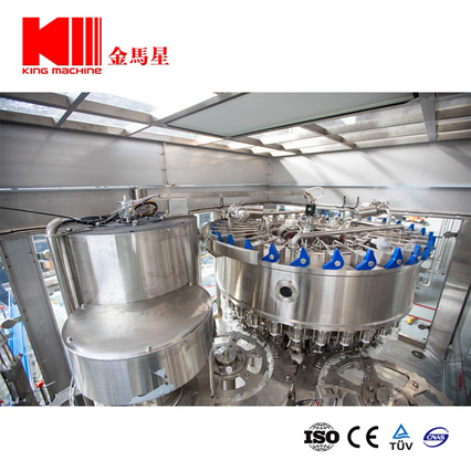 शुद्ध खनिज अभी भी पानी की बॉटलिंग मशीन ब्लोइंग-फिलिंग-कैपिंग कॉम्बलॉक फिलिंग मशीन